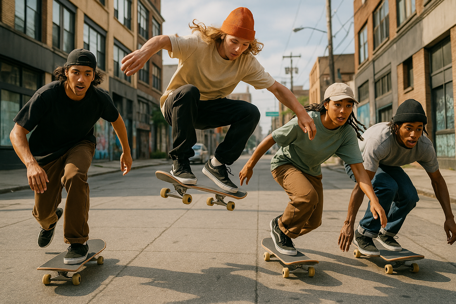 KREW ANDANDO DE SKATE