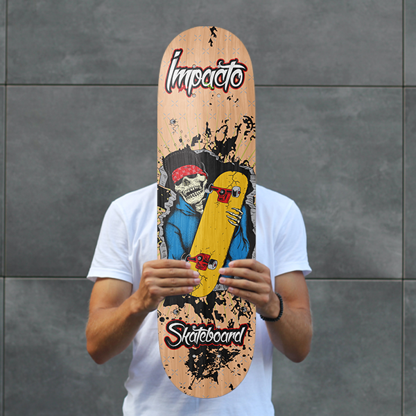 Marfim Premium Fiberglass Caveira Rock